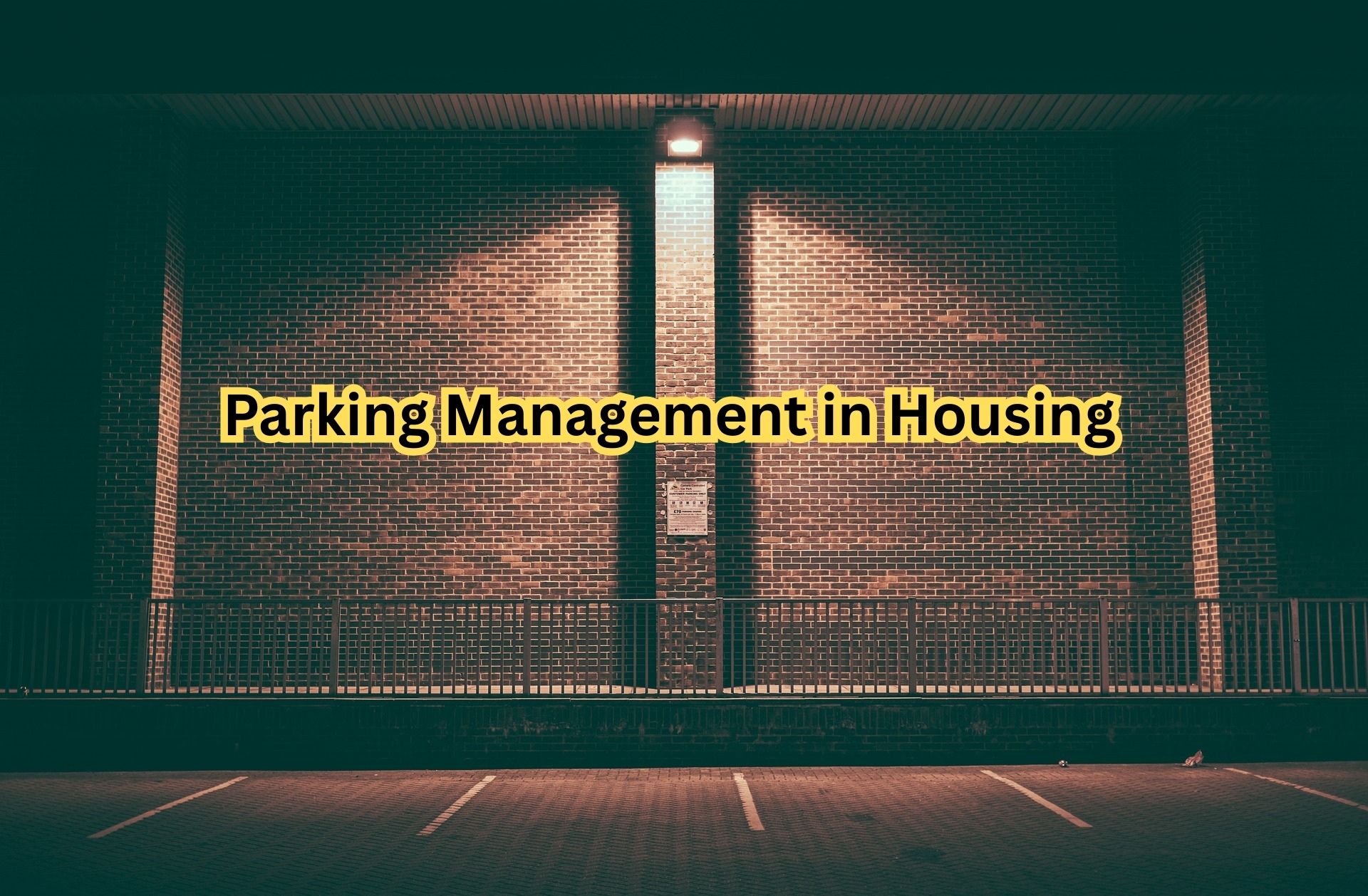 Parking Management in Housing - Baltimore Parking - Secure Parking For Residents In Luxury Housing
